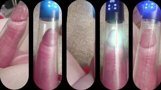 Hard-on Pumping Compilation - Pumping my Knob up - Vacuum Pump Fuck-stick Pump Mushroom Head Vacuum Pumper Pumping Prick