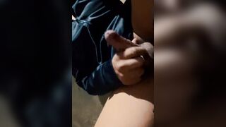 aldfcki public jizz shot sesh in the street