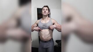 Adonis Highly Gorgeous Guy Attempted to Get You in The Gym to Exercise With