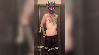 My dom ask me to take a bathroom
