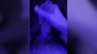 Molten crimson head jacking off