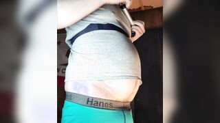 Utter Prompt - Stomach Inflation with Air
