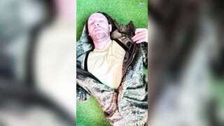 Soldier Gets Nasty – From Uniform to Nearly Bare Stiff Fap-Off