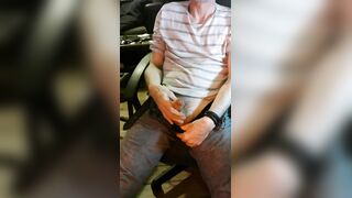So Sexually aroused witnessing Queer Pornography that it concluded with a Jizz shot