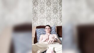 Masturbating off after inspect