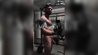 Sizzling onlyfans alpha naked exercise in the gym