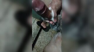 En la ducha mi vergon grueso de twenty-one centímetros
