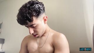LustForBoys: Grubby Lads Stroke Their Pulsating Rods Solo Until They Spew out