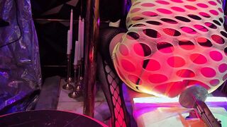 Xxx rump opening up with fucktoy gusto hard-core