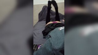 A super hot femboy is waiting for you in your apartment