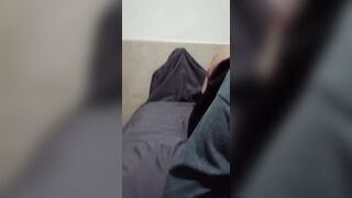 A super hot femboy is waiting for you in your apartment