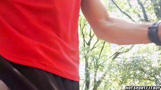 I got so revved on by this nature walk that I had to fondle my sausage in a risky way.