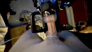GRUNTING and SQUEALING getting my pecker JACKED
