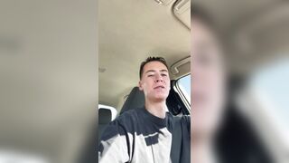 Fag peels off in public and runs in rivulets sweats on a home rock-hard run in Irvine Orange County