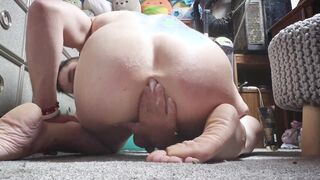 Frolicking with my appetizing milky booty