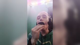 Toying with my facehole