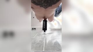 BiBoyFantasies - penetrating faux cootchie in the tub