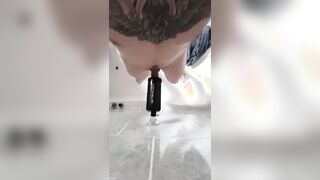 BiBoyFantasies - penetrating faux cootchie in the tub