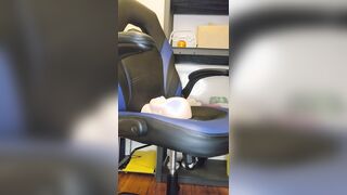 Guy Sits on Face and Begins Milking Off!