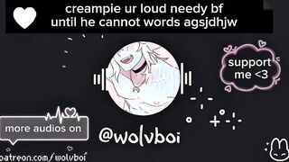 Internal ejaculation and Cram Your Noisy Needy Beau Up Until He Cannot Words. Extraordinary Masculine Wailing and Whining