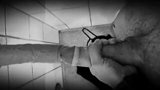 Pop-shot on ample faux-cock