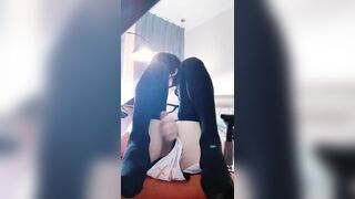 穿着神官cos服听ASMR手冲（我没买假发0，0