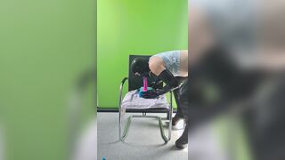 Hip-High Leather Footwear Faux-cock Railing & Swift Suck Supremacy