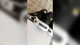 SneakMaster96 GAY-FOR-PAY Tormentor and his stinking soles odorous NIKE TN sneakers milky socks sole fetish nude sole TNs grind german Croatia Italiano str8