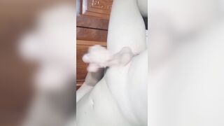 high-class shaved man rod orgasm