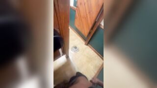 BigDick Fapping In The Club Bathrooms
