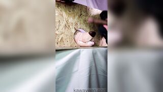 Hyena fursuiter and the glory fuckhole