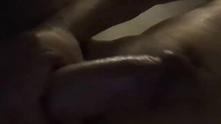 Privately fapping under the duvet