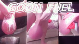 Goon Fuel 4000 Popshot Solo Mass ejaculation Gokkun four Liter Plums Dirt Jism Spurting Largest Ever four Kilo Pouch Dad Collecting Jizm Cup Mass ejaculation