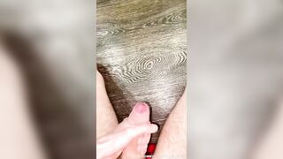 many spunk on the floor