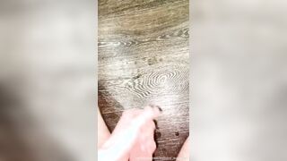 many spunk on the floor