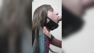 Femboy Gargling Faux-cock