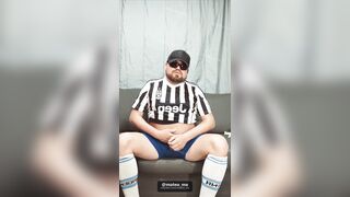 Mature Latino Dad 48 - Soccer Kit After Match UNCIRCUMCISED Utter Vid - Solo Spunk
