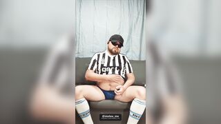 Mature Latino Dad 48 - Soccer Kit After Match UNCIRCUMCISED Utter Vid - Solo Spunk