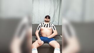 Mature Latino Father 48 - Soccer Kit After Match De-robe - Solo Jizm