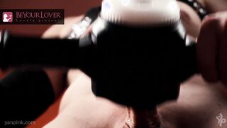 Rotating man rod fucktoy. Masturbating off a good-sized fuck-stick and jizz shot with beyourlover - Yan Rosy
