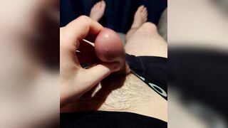 Urinating, foreskin have fun, and nutting