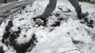 Haix fire eagle snow, ice, dirt have fun