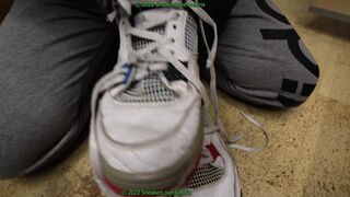 Demolishing Nike Jordan four What the F - Part 1