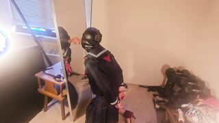 Student Uniform, High-heeled slippers Cuffed Gullet Instructing