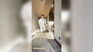 My meaty fuck-stick in the motel! Exhibition risky movie