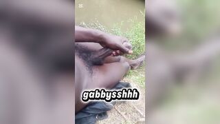 GABBYSSHHH 2ND TIME OUTSIDE ATTEMPTING TO JIZM