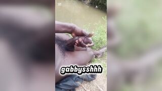 GABBYSSHHH 2ND TIME OUTSIDE ATTEMPTING TO JIZM