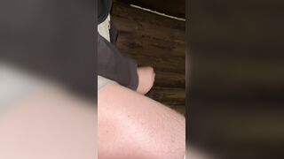 2 folks in the bathhouse share rock-hard jizz flows