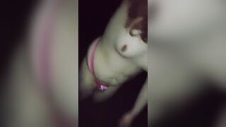 Sissy fuckslut ambles around bare