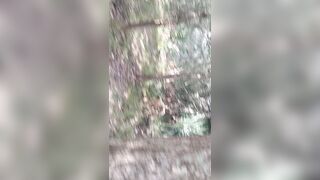 Fapping off in a park